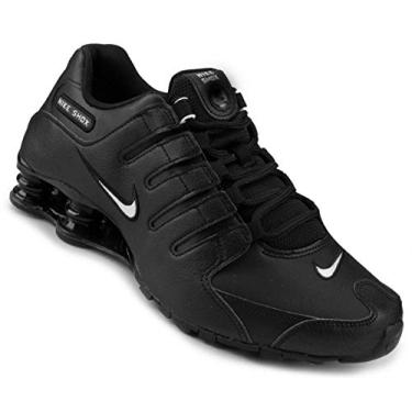 tenis nike shox nz marrom