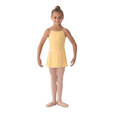 Imagem de Saia Mirella Girls Mirella Girl's Georgette Mock Wrap, Buttercup, Small