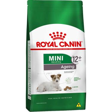 Imagem de Ração Royal Canin Mini Ageing 12+ Cães Idosos de Raças Pequenas com 12 Anos ou mais - 2,5 Kg