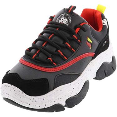 Imagem de Skechers - Tênis feminino Amp'd - Keep It 100, Preto/vermelho, 40