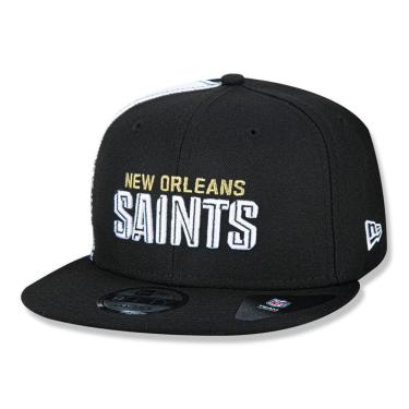 Imagem de BONE NFL20 DRAFT FONT 9FIFTY BLK NEOSAI ABA RETA SNAPBACK PRETO NEW ERA-Masculino