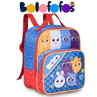 Imagem de Lancheira Térmica, Bolofofos, Mão e Costas, Azul e Vermelho - Clio