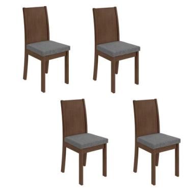 Imagem de Conjunto 4 Cadeiras Athenas Móveis Lopas