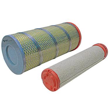 Imagem de Kit Filtro Ar Do Motor Retroescavadeira LB90 LB100 Fiat Allis - WEGA - WAP915K