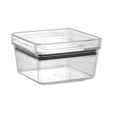Imagem de Pote Hermético Lyor My Box Quadrado Empilhável 10x6cm