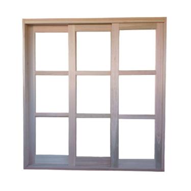 Imagem de Porta De Correr Luxo Eucalipto 3 Folhas 2,15x3,00