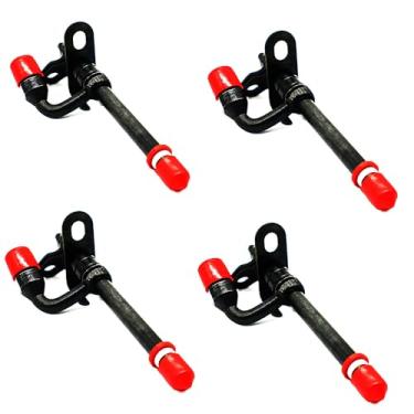 Imagem de BSDIOSFL RE44508 RE48786 Bocal Lápis Motor Diesel Injetor de Combustível 29279 para JD Case Retroescavadeira Empilhadeira Tractores SE500826 RE48786 RE44508 6068H 4 peças/lote