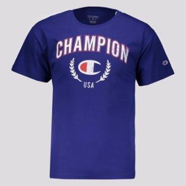 Imagem de Camiseta Champion College USA Marinho-Masculino