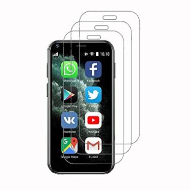 Imagem de Película protetora de tela para mini telefone SoYES XS11 de 2,5 polegadas, película de vidro temperado Ultra HD 9H, resistente a arranhões, pacote com 3