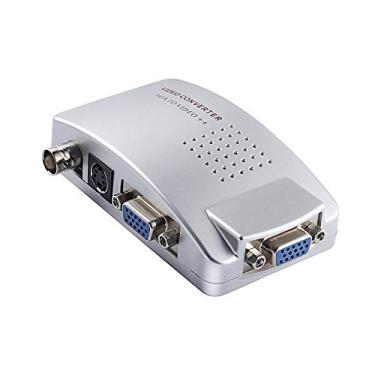 Imagem de axGear Adaptador conversor S-Video VGA para BNC Saída de vídeo coaxial