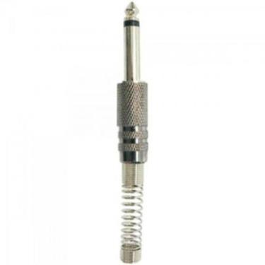 Imagem de Plug P10 Mono Metal Niquelado com Mola Generico - Storm
