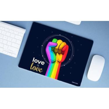 Imagem de Mouse Pad Emborrachado Personalizado Coleção Estampas LGBTQIA+, 40 x 3