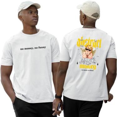 Imagem de Camiseta Algodão Basica No Money No Funny Abstract Angel - Abstract St