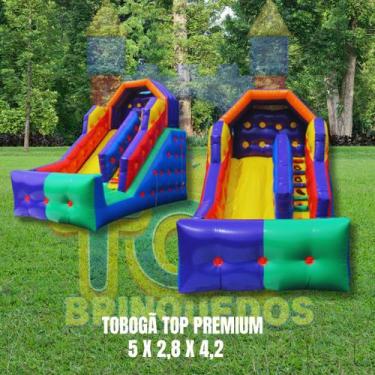 Imagem de Tobogã Premium Top Inflável - Brinquedos - Top.Brinquedos
