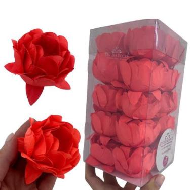 Imagem de Forminha para Doces Finos Bela Laranja Neon 20 Uni Decora Doces - Insp