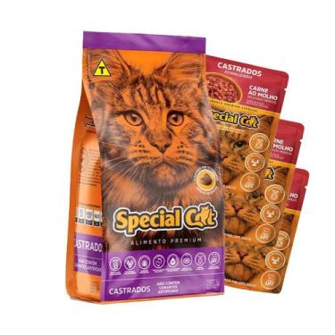 Imagem de Ração Special Cat Adultos Castrados 20Kg + Sachês - SPECIAL DOG