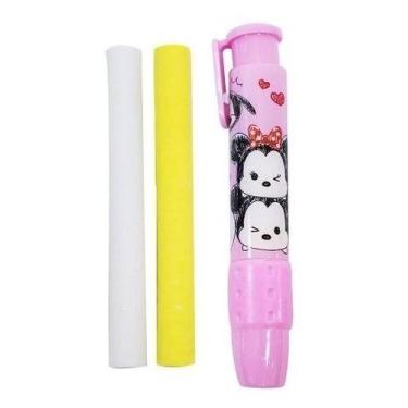 Imagem de Caneta Borracha Refil Rosa Mickey Minnie Tsumtsum-disney