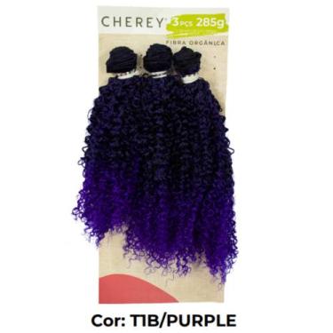 Imagem de Cabelo Golvo Bundles Organico Cacheado Curto Cherey Entrelac - bbless,