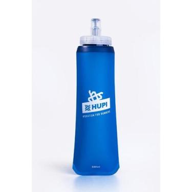 Imagem de Garrafa Dobrável Soft Flash HUPI - 500ml, AZUL
