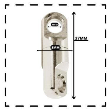Imagem de Kit 10 Girador Distorcedor Rotor Injetado em Inox para Pesca Pesada Ta