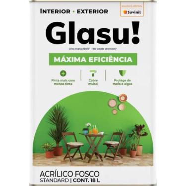 Imagem de Tinta Branco Neve Máxima Eficiência Glasu 18L - GLASURIT