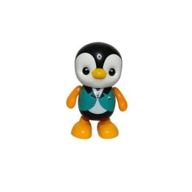 Imagem de Pinguim Dançarino Brinquedo Infantil Boneco Com Som E Luz - Toy King