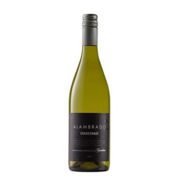 Imagem de Vinho Branco Alambrado Etiqueta Negra Chardonnay-750ml - Bodega Santa 