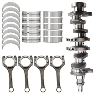 Imagem de Conjunto de hastes e rolamentos de virabrequim do motor G4FD 1.6L para Hyundai Kia Rio 1.6L DOHC 2012-2016 Repalce 23110-2B610 23510-2B010 21020-2B100