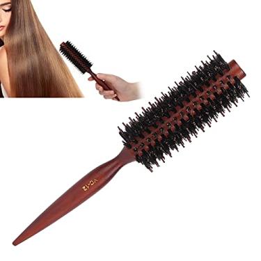 Imagem de Escova de Cabelo Redonda, Cerdas, Escova Redonda, Escova de Cabelo Redonda, Modelador de Cachos, Escova de Cabelo Com Cabo Pontiagudo para Mulheres e Homens, Alisamento de