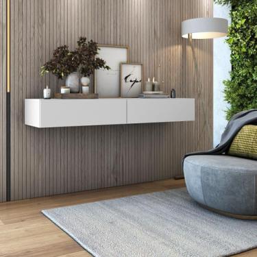 Imagem de Aparador Linha Eros Suspenso 110cm De Largura Em MDF/MDP - LCN Moveis,