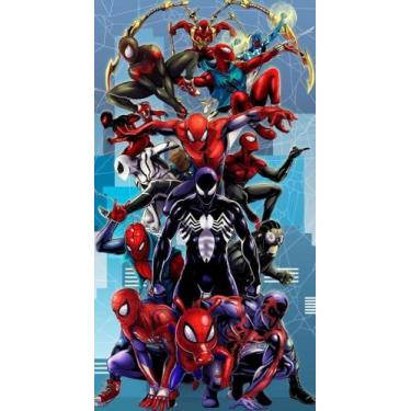 Imagem de Papel de parede Homem Aranha Spider MAn Vingadores Marvel Avengers 54x