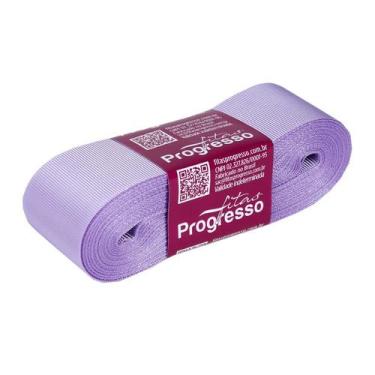 Imagem de Fita Gorgurão Progresso 38mm nº9 - 10m Cor 245 Lilás - 01 unidade - Fi