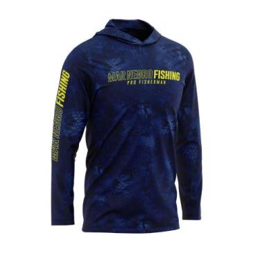 Imagem de Camiseta Capuz Proteção Solar 50+UV P M G GG G1 G2 G3 Pesca Camuflada 