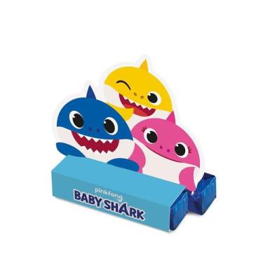 Imagem de Caixa Bis - Festa Baby Shark - 08 unidades - Cromus - Rizzo Festas