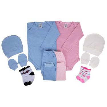 Imagem de Kit C/5 Conjunto Maternidade Roupa De Bebê Menina E Menino - Batutinha