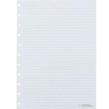 Imagem de Refil para caderno inteligente médio 172x231mm 90g 50 folhas - Novitat