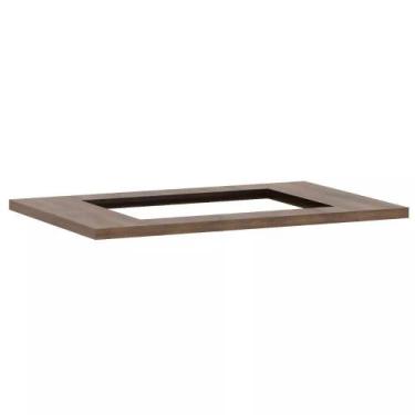 Imagem de Tampo de 70cm x 54,5cm para Cooktop 4 Bocas com Furo de 50cm x 35cm Lu