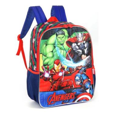 Imagem de Mochila Vingadores Avengers Infantil Masculina Costas G Cl1 - Luxcel