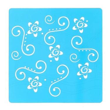 Imagem de Stencil Acrilex 13x13, 1195 - ARABESCOS 4