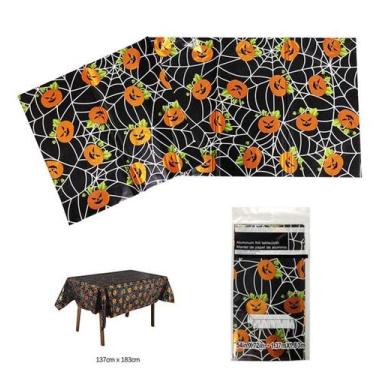 Imagem de Toalha de Mesa Metalizada Tema Halloween - Decoração - CM Presentes e 