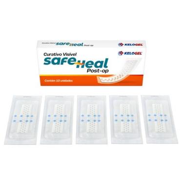 Imagem de CURATIVO VISÍVEL SAFE HEAL POST-OP 10x20 (5x15) 5UN KELOGEL, 10X20CM