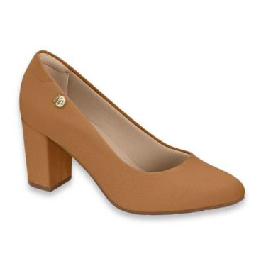 Imagem de Sapato Scarpin Social Casual Modare Conforto Salto Bloco Ortopedico, C