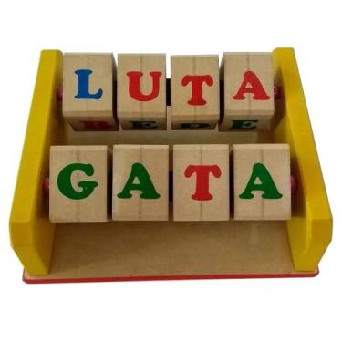 Imagem de Caça palavras giratório - BRINQUE E LEIA