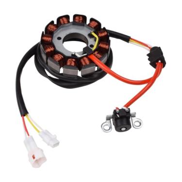 Imagem de Bobina de estator magnética 5TG-81410-01-00 compatível com Yamaha YFZ 450 YFZ450 2004-2009 2012-2013 Substituir # 5TG-81410-00-00 5TG-81410-02-00 5TG-81410-02-00 5TG-81410-02-00 G-81411 0-03-00