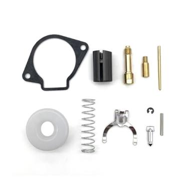 Imagem de Kit de reparo de reconstrução de carburador, válvula de agulha flutuante, jato lento principal para mini moto de 2 tempos 43CC 47CC 49CC (1 conjunto)