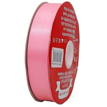 Imagem de Fita de Cetim Trader 22mm N5 com 50 Metros, COR 005 ROSA FORTE, 50 MET