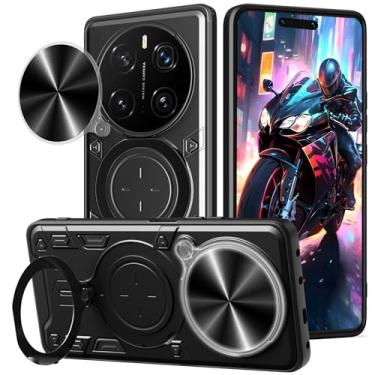 Imagem de YSNZAQ Capa protetora para Honor Magic7 Pro 5G com suporte, capa de telefone resistente à prova de choque resistente à prova de choque durável com capa de câmera deslizante para Honor Magic7 Pro 5G CQ