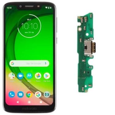 Imagem de Tela Display Lcd Touch Para Moto G7 Play + Placa De Carga