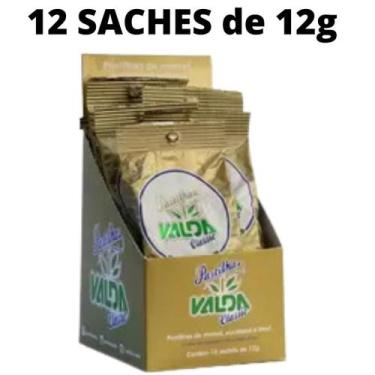 Imagem de Kit Pastilha Valda Classic Tradicional Mentol 12 Saches 12g