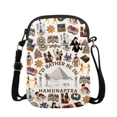 Imagem de MAOFAED Bolsa tiracolo O'connell Tours, I'd Rather Be In Hamunaptra, presente Hamunaptra, presente livro de Hamunaptra, Rather in Hamunaptra, Tendência